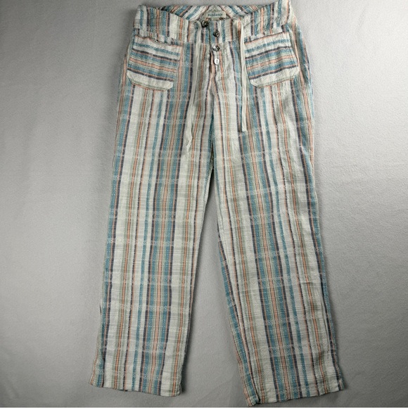 Sundance Women's Gigi Striped Straight Pants Multicolor Small - Picture 6 of 11
